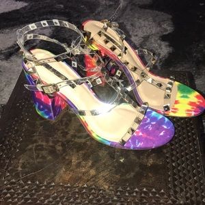 Trendy Tye Dye shoes Brand new!!